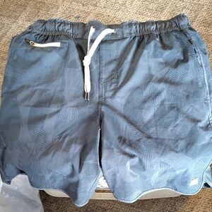 Vuori Dark Gray Men's Swim Board Shorts